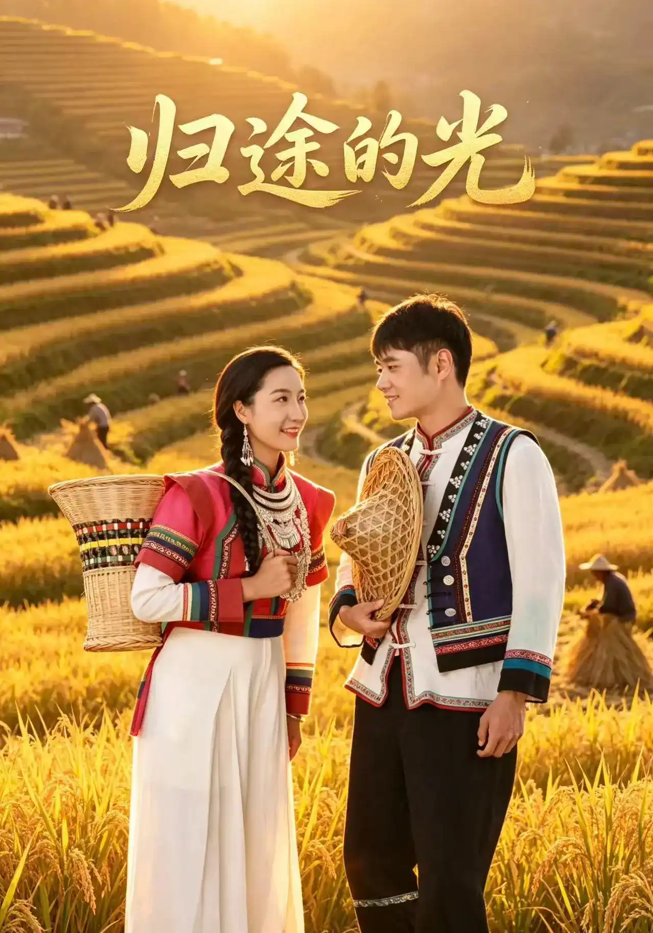 短剧《归途的光》海报