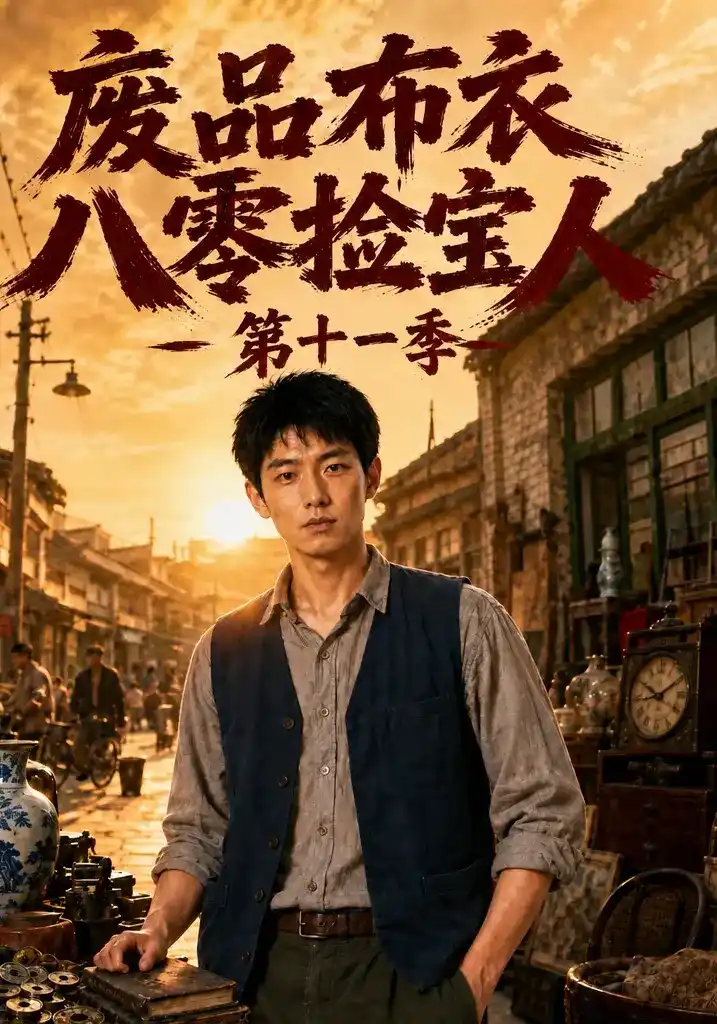 短剧《废品布衣八零捡宝人第十一季》海报