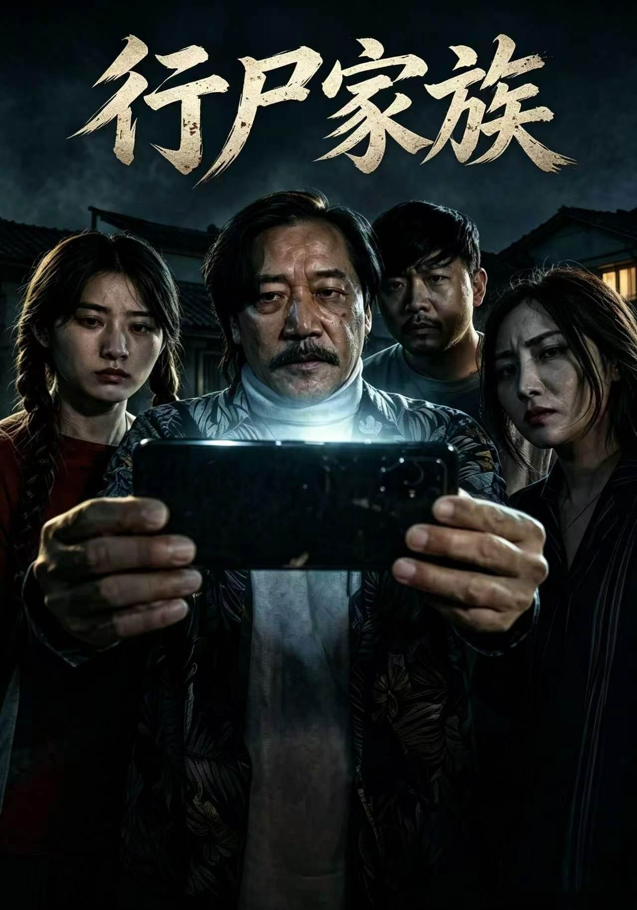 短剧《行尸家族》海报