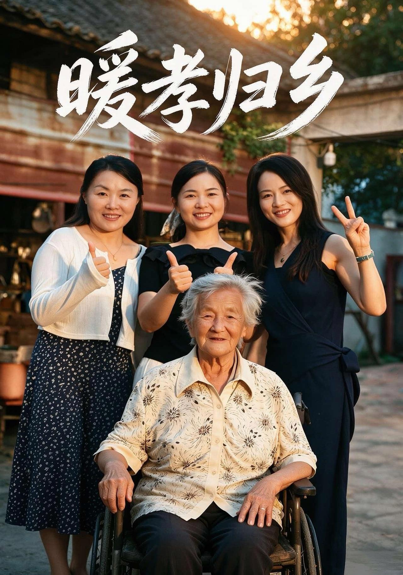 短剧《暖孝归乡》海报