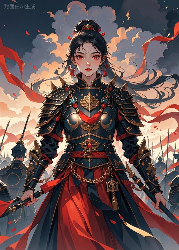 短剧《让你接旨赴死，没让你拉着将军爹造反啊》海报