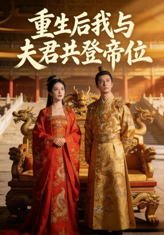 短剧《重生后我与夫君共登帝位》海报