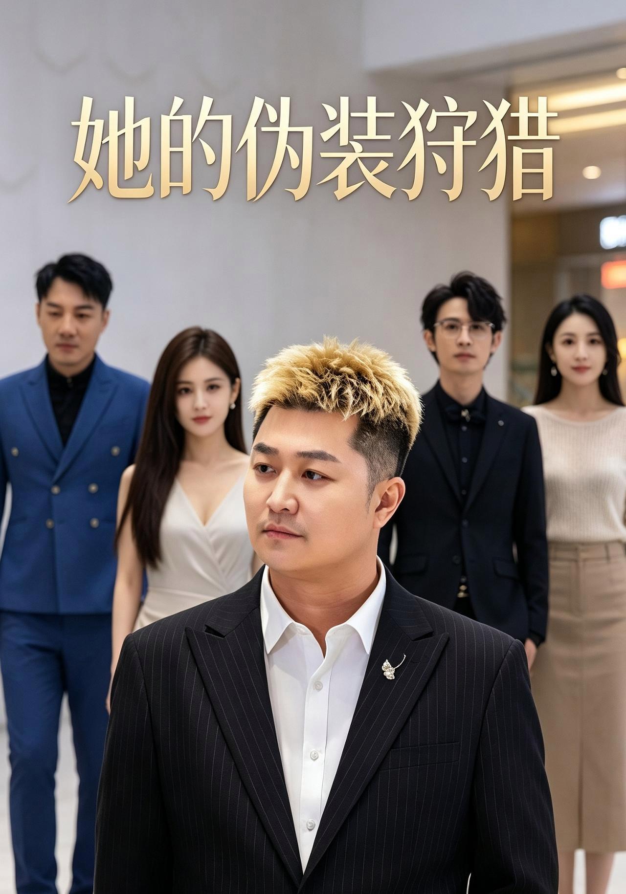短剧《她的伪装狩猎》海报
