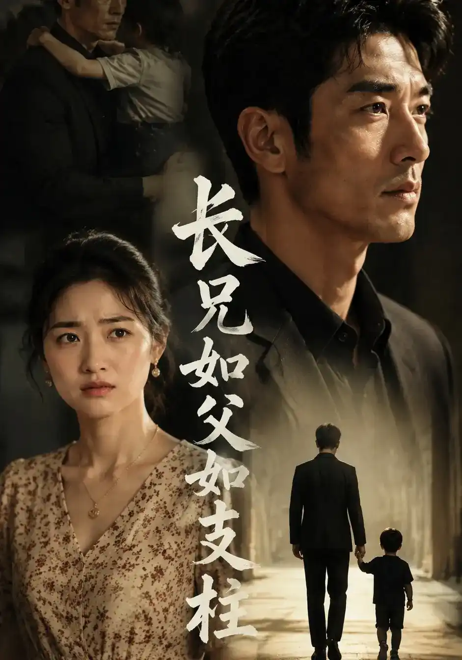 短剧《长兄如父如支柱》海报