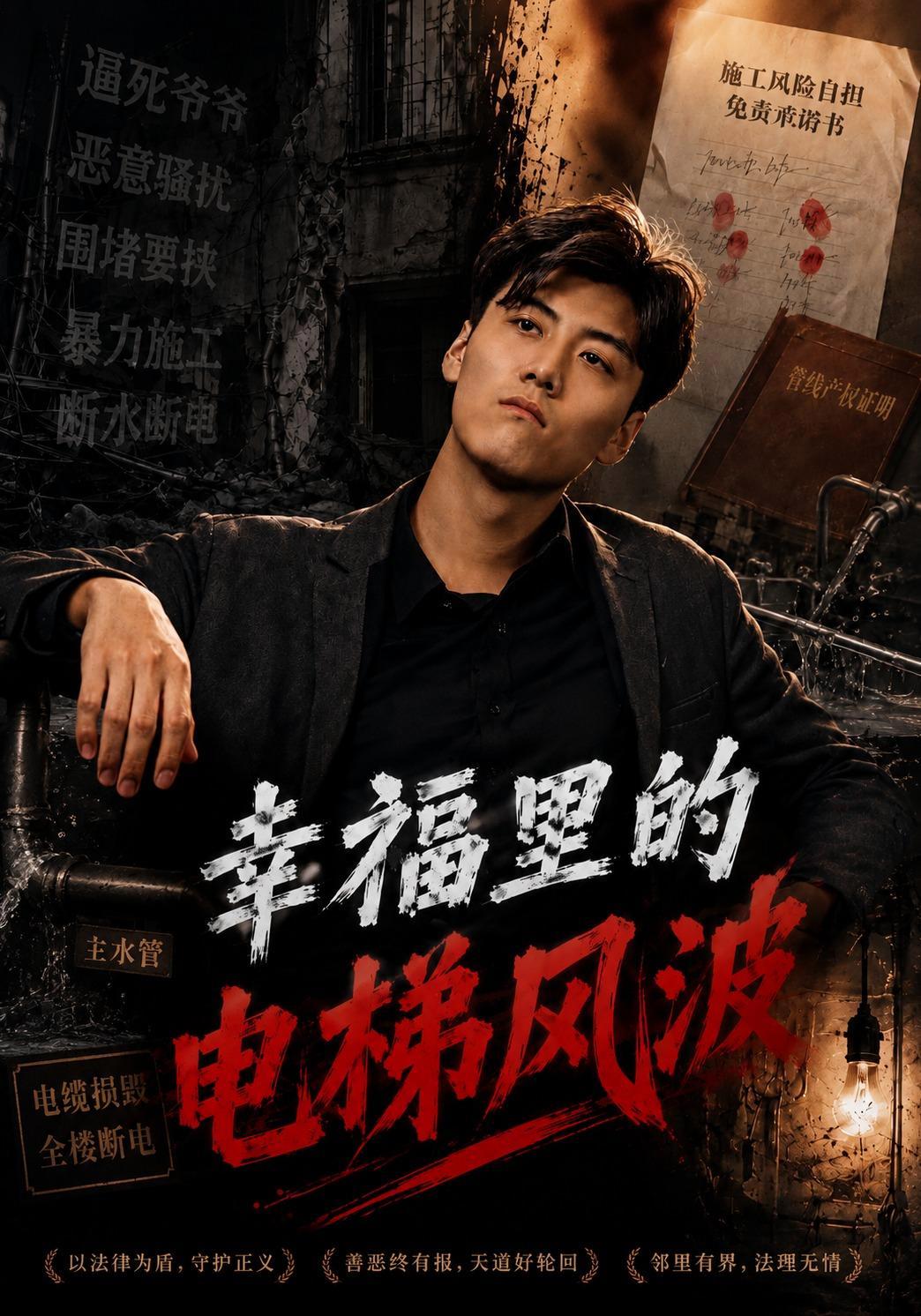 短剧《幸福里的电梯风波》海报