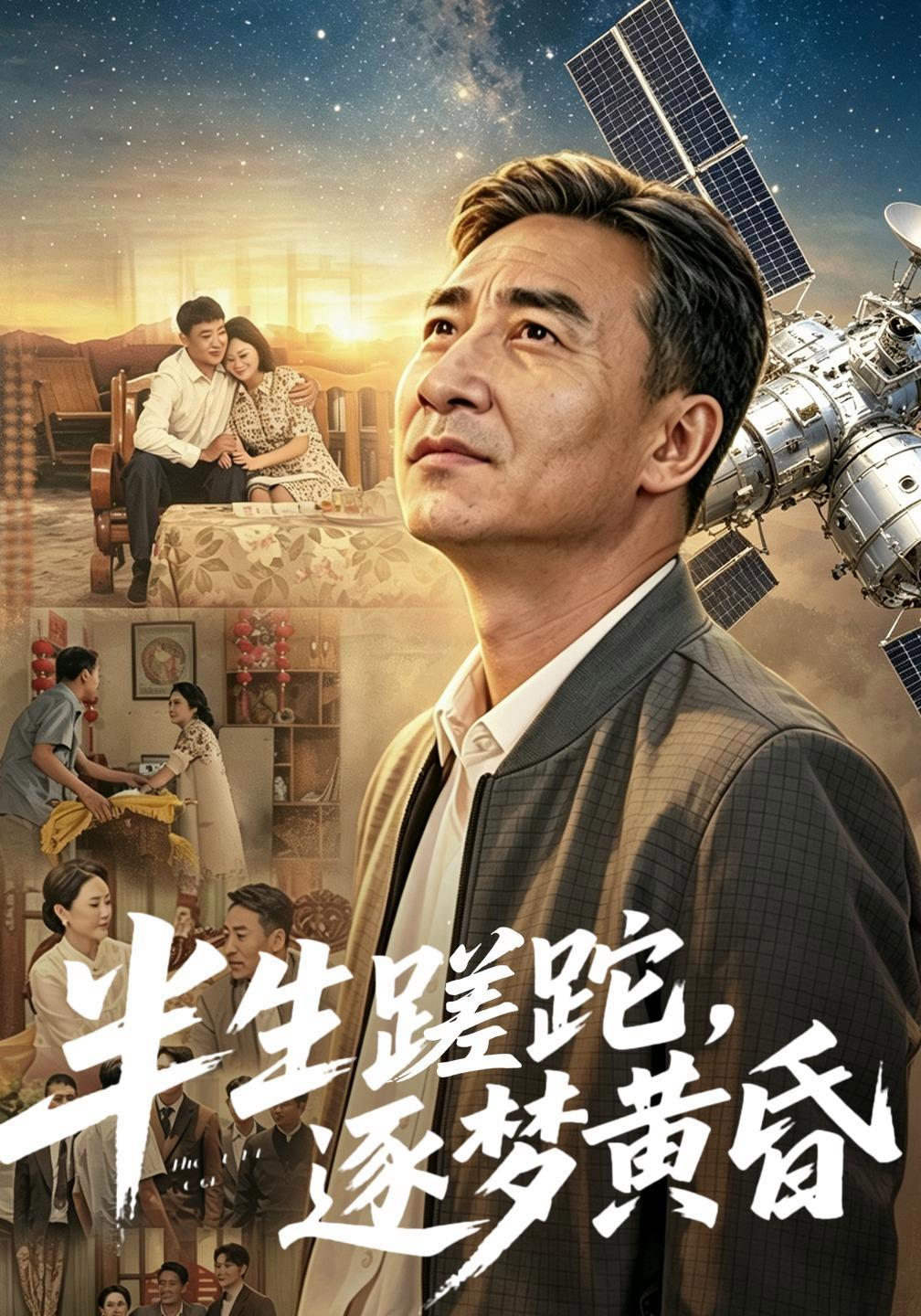 短剧《半生蹉跎，逐梦黄昏》海报