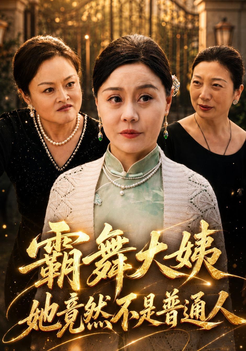 短剧《霸舞大姨她竟然不是普通人》海报
