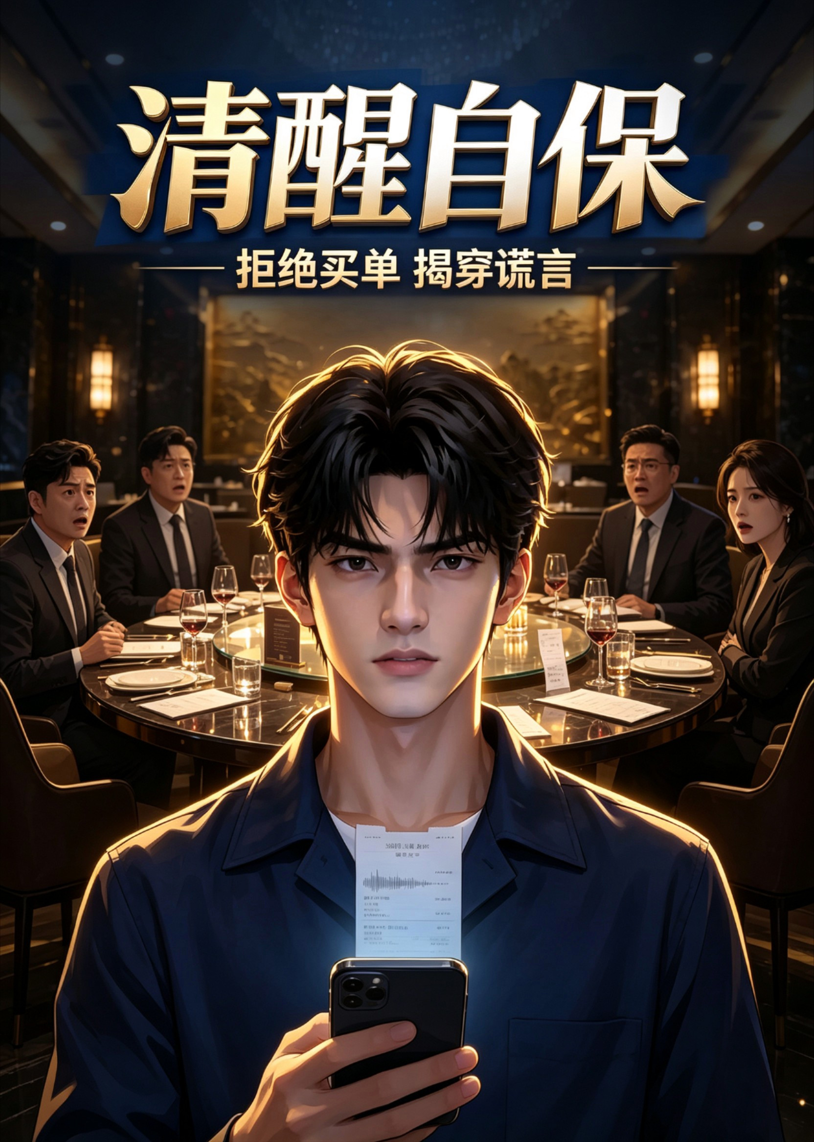短剧《清醒自保》海报
