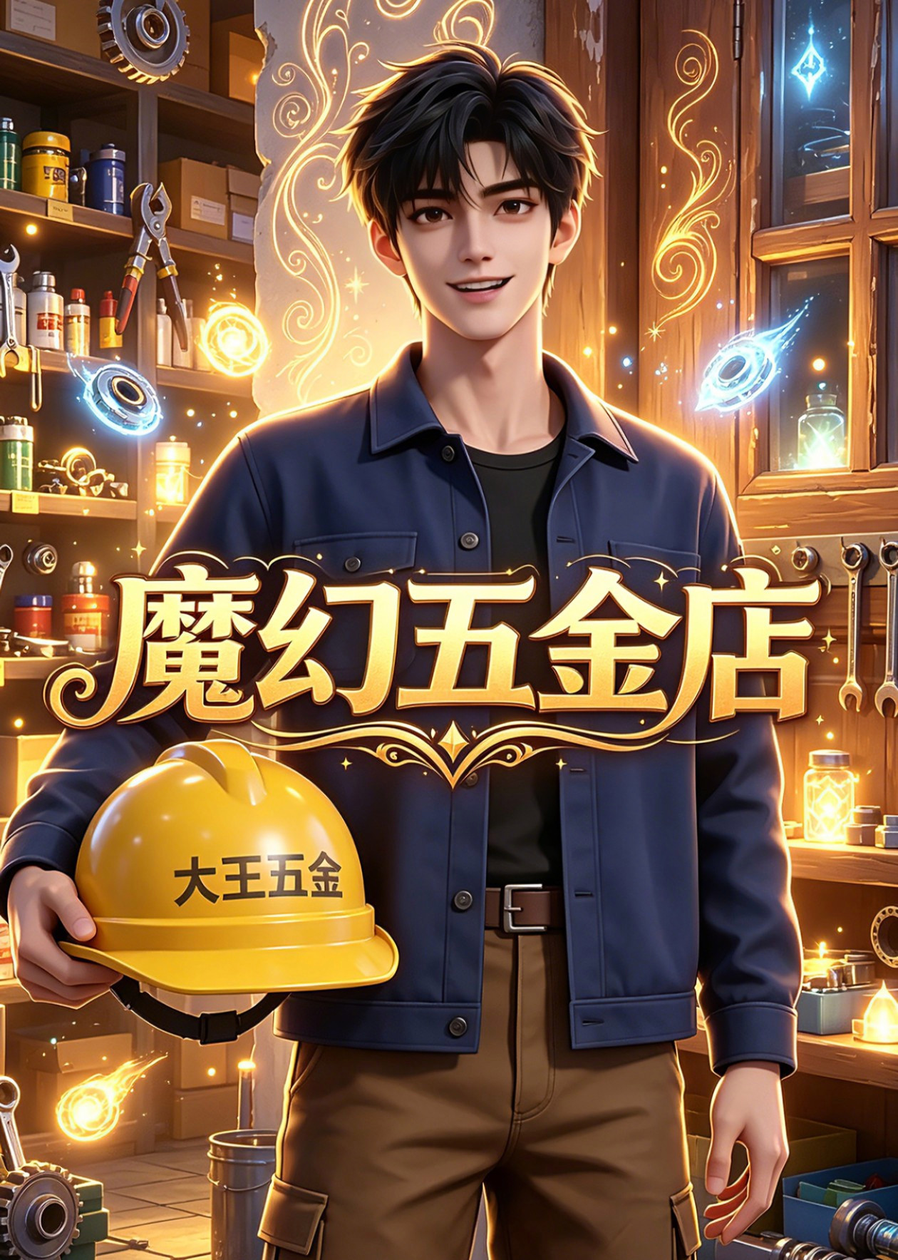 短剧《魔幻五金店》海报