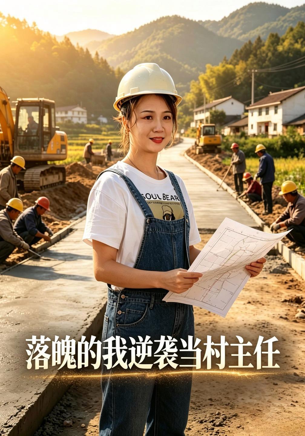 短剧《落魄的我逆袭当村主任》海报