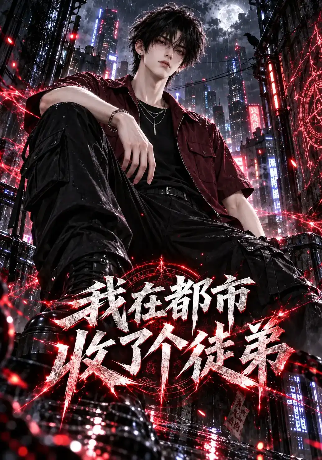 短剧《我在都市收了个徒弟》海报