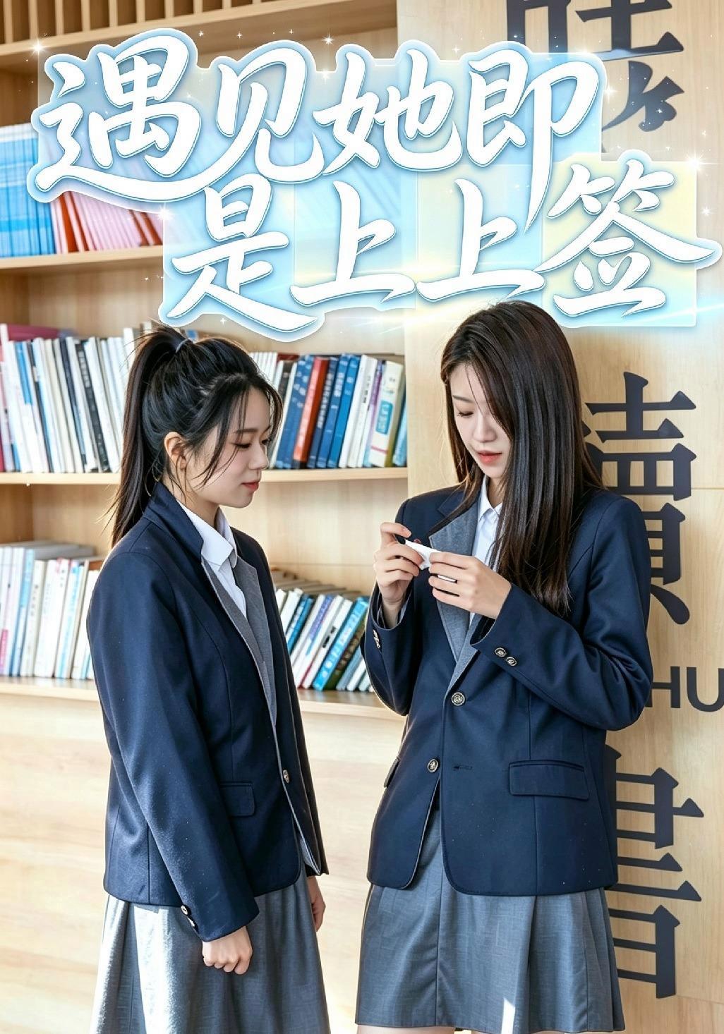 短剧《遇见她即是上上签》海报
