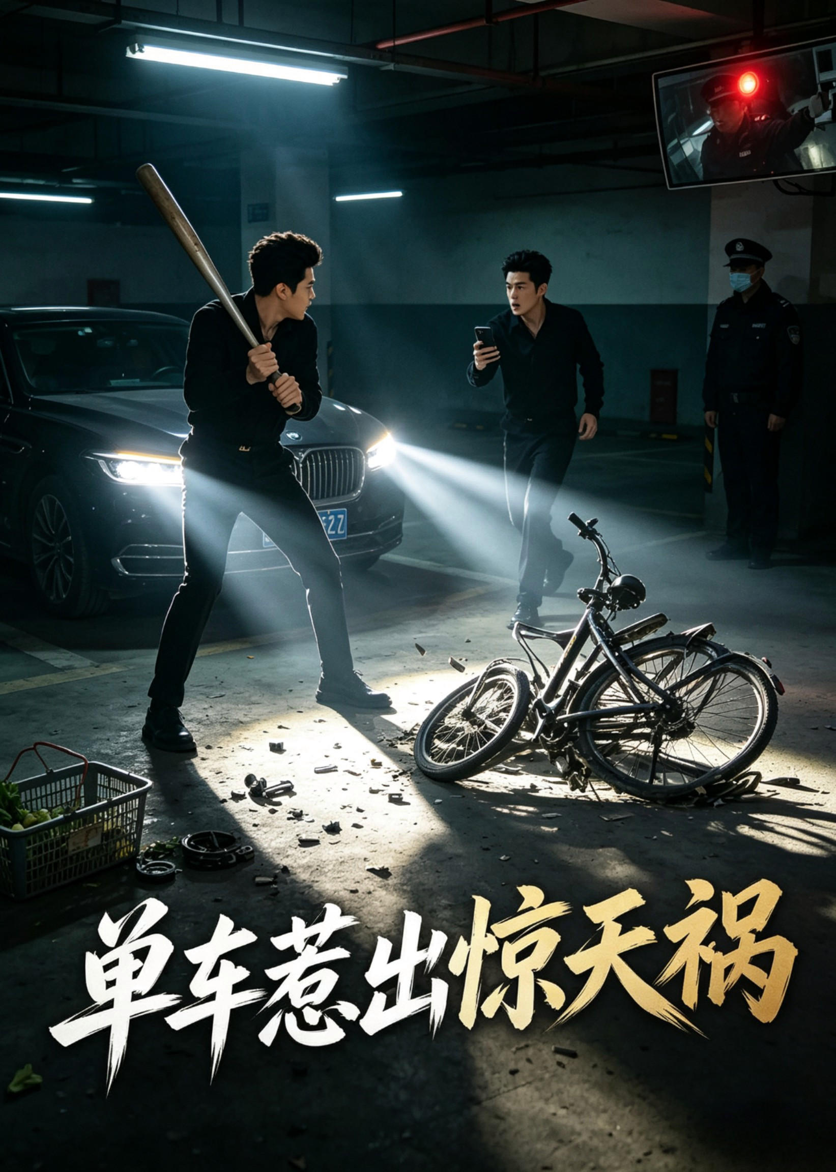 短剧《单车惹出惊天祸》海报