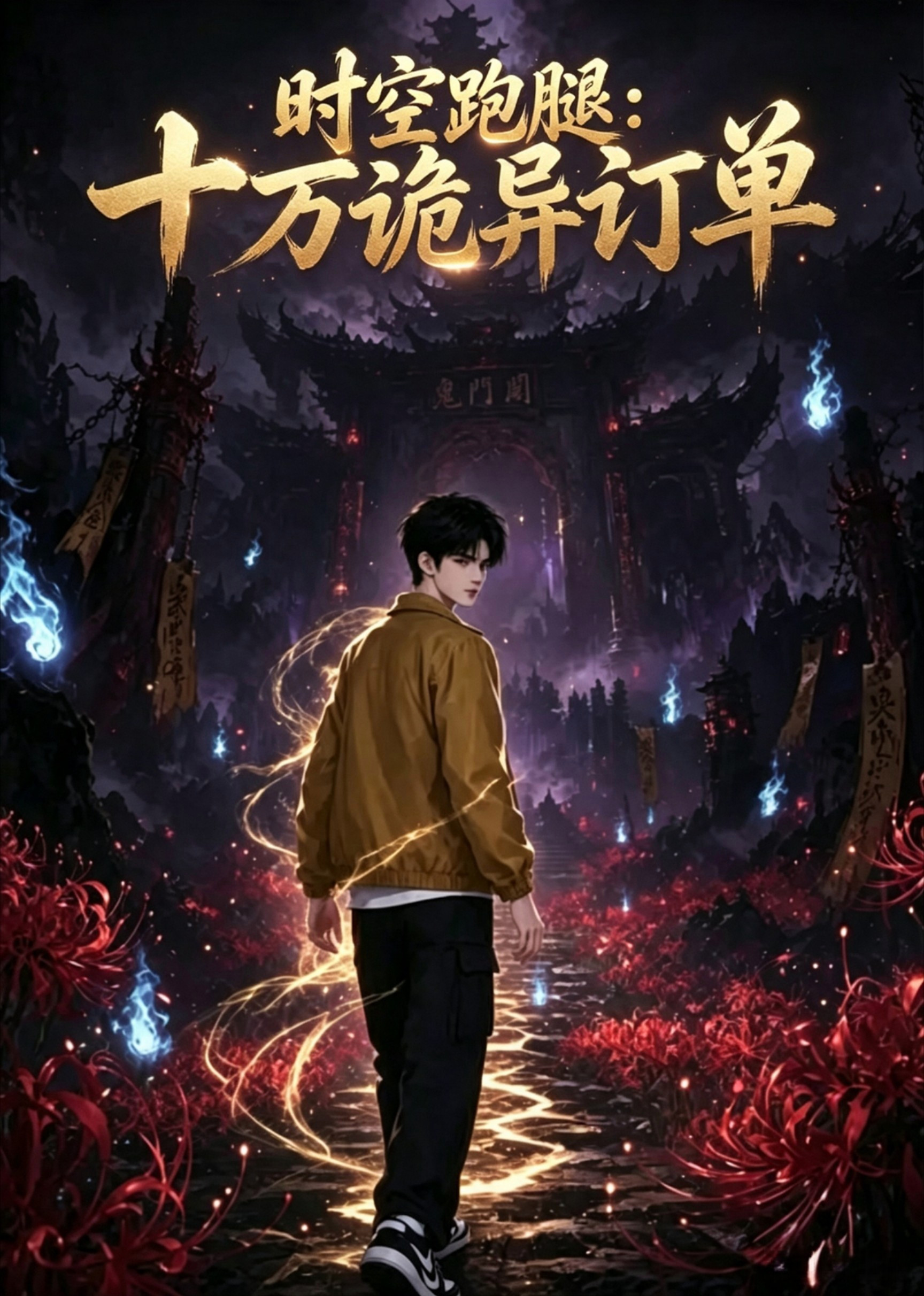 短剧《时空跑腿：十万诡异订单》海报