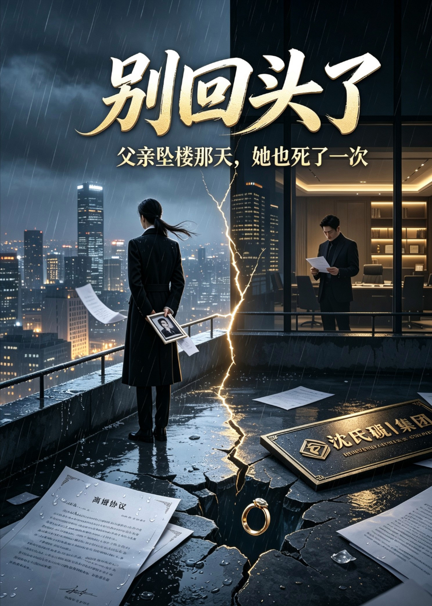 短剧《别回头了》海报