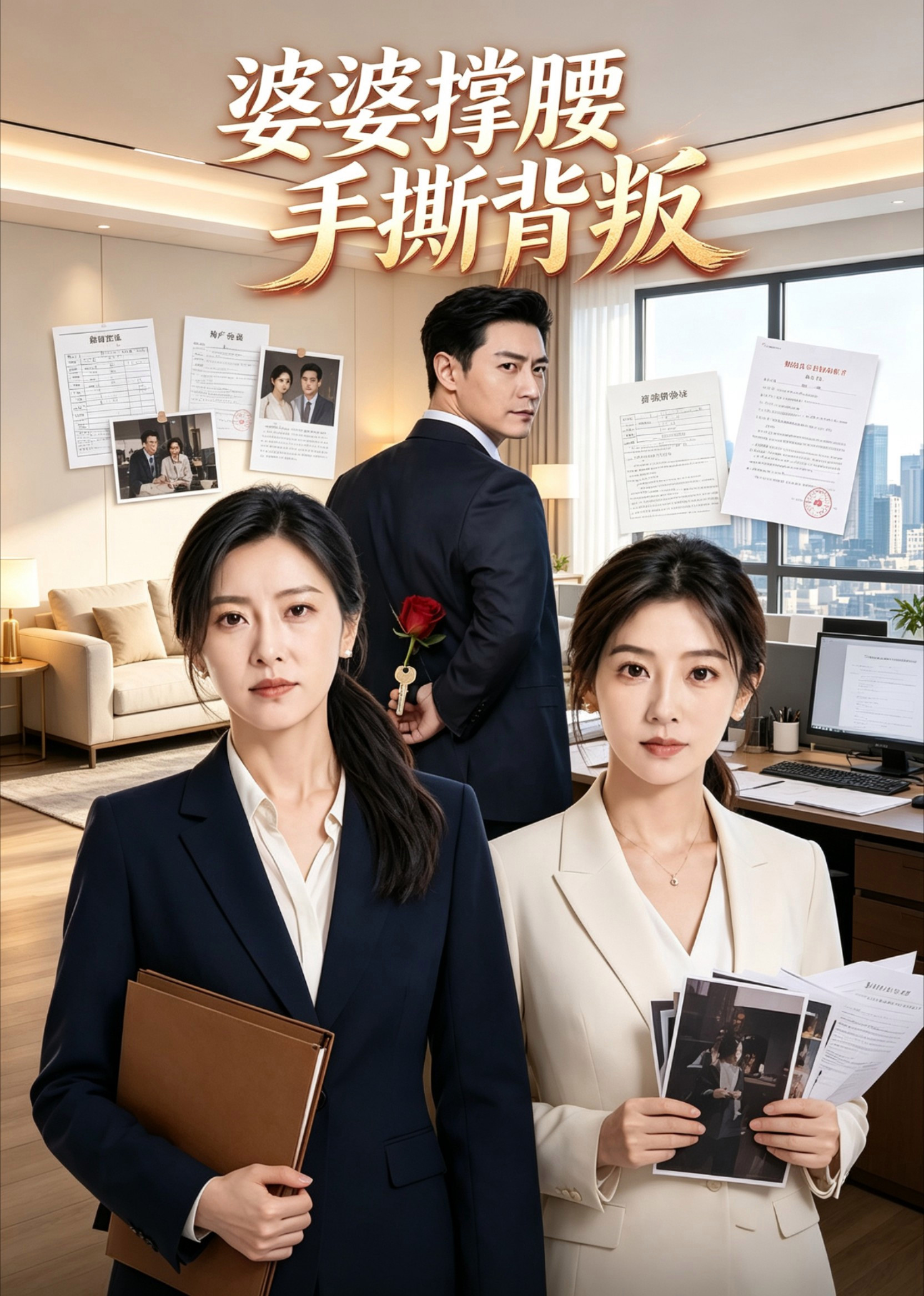 短剧《婆婆撑腰手撕背叛》海报