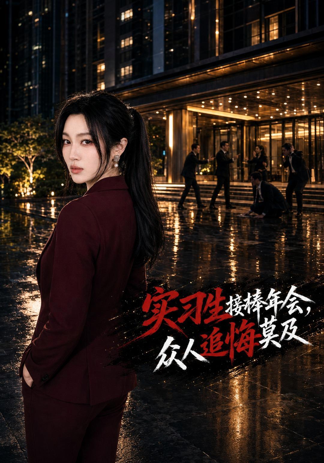 短剧《实习生接棒年会，众人追悔莫及》海报
