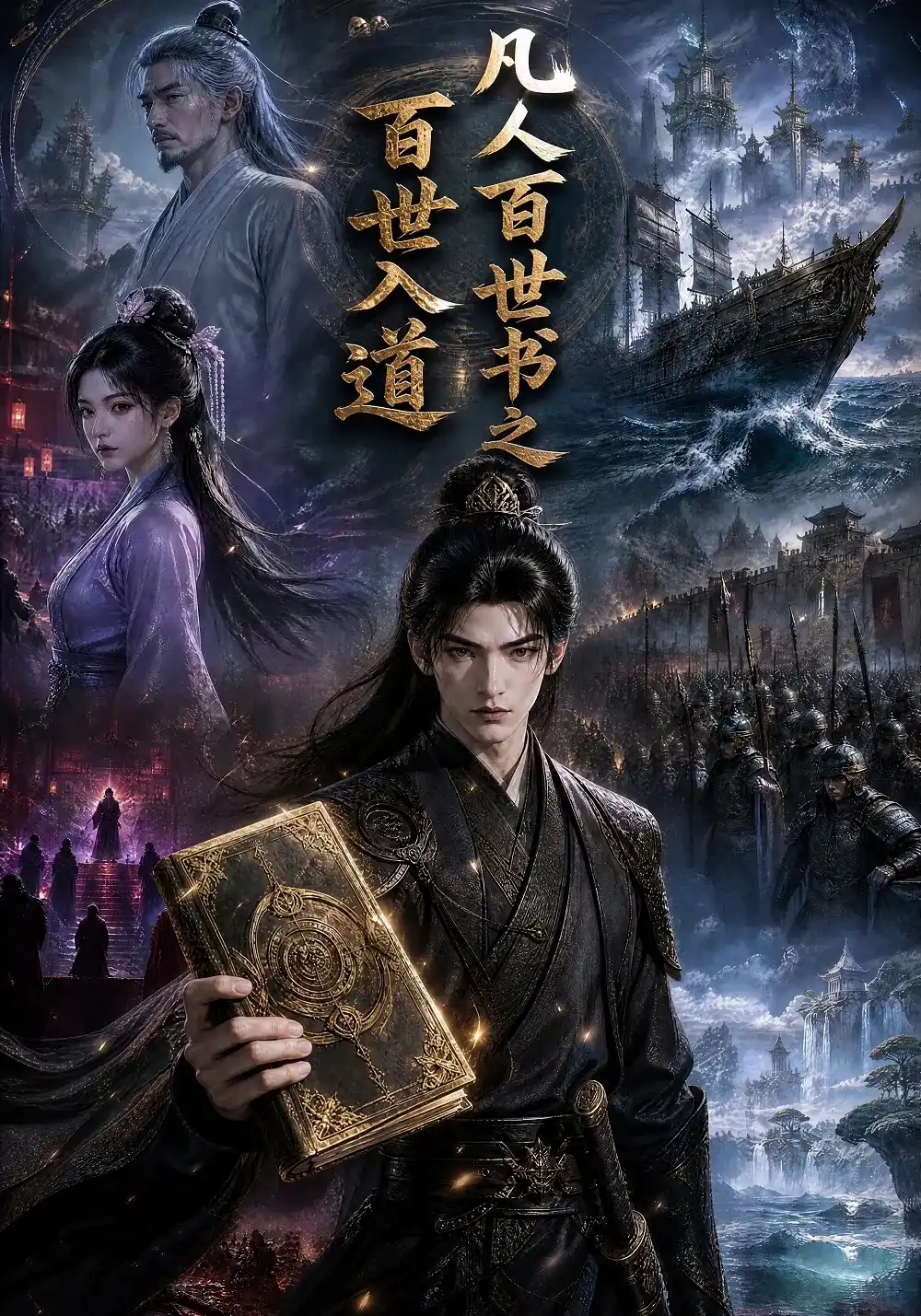 短剧《凡人百世书之百世入道》海报