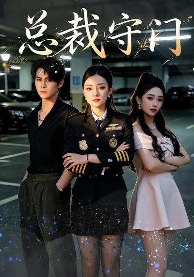 短剧《总裁守门》海报