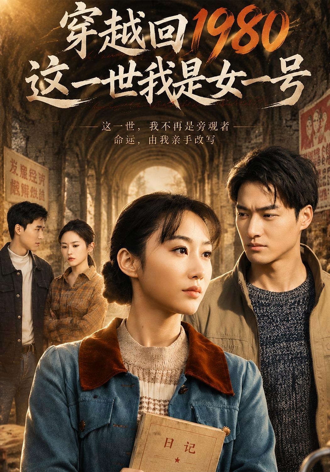短剧《穿越回1980，这一世我是女一号》海报
