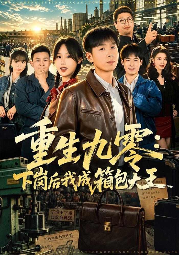 短剧《重生九零：下岗后我成了箱包大王》海报