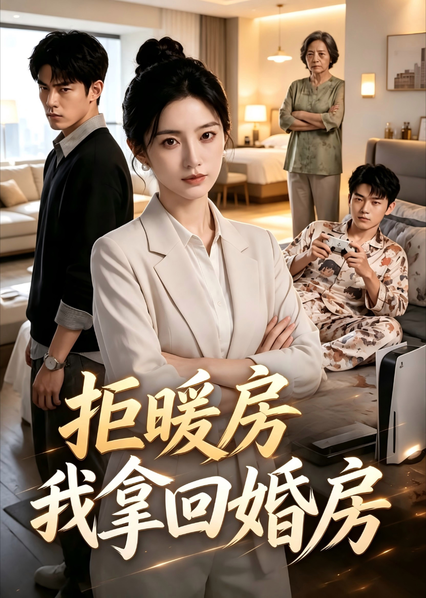 短剧《拒暖房我拿回婚房》海报