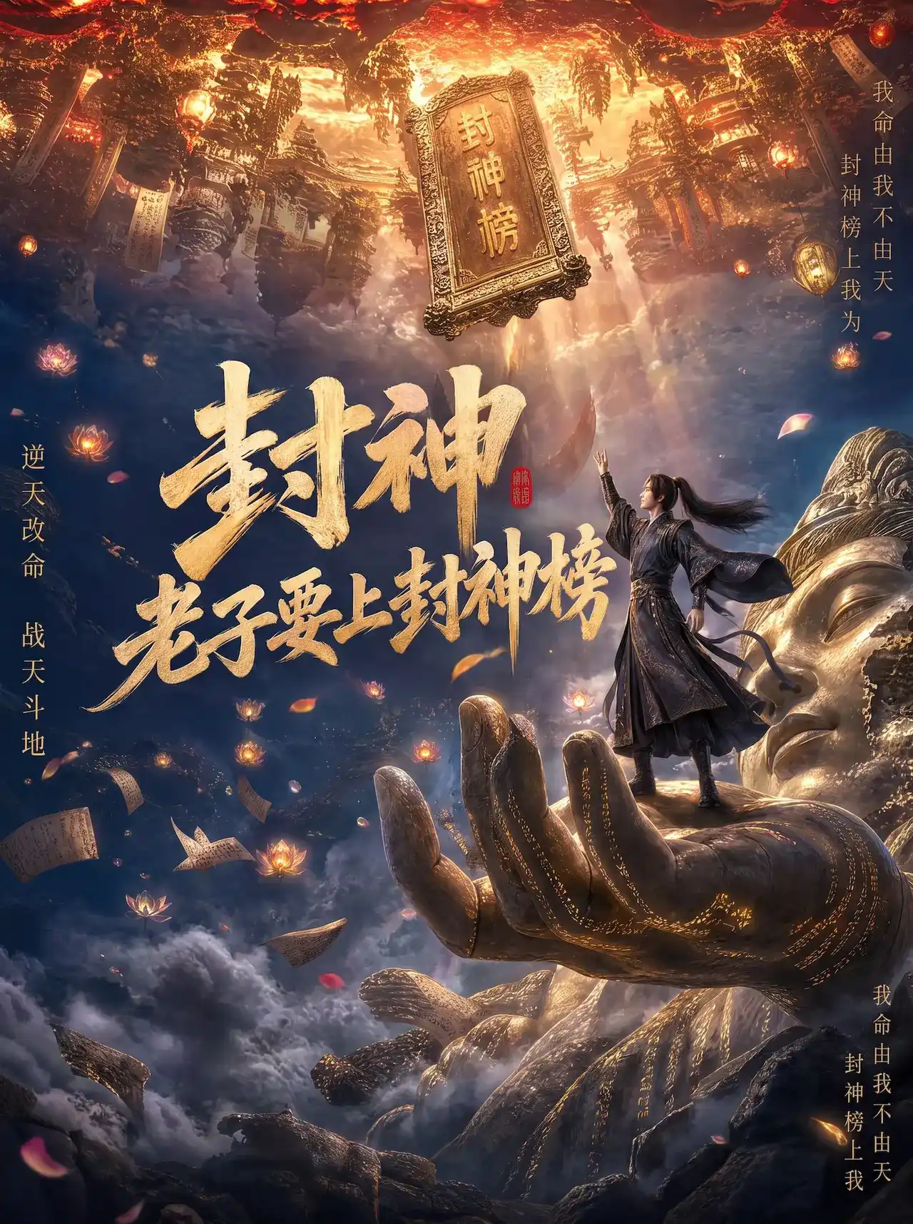 短剧《封神，老子要上封神榜》海报