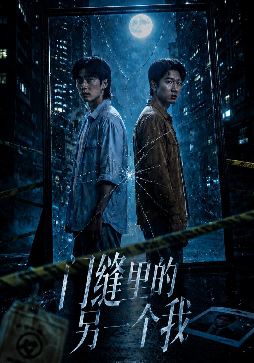 短剧《门缝里的另一个我》海报