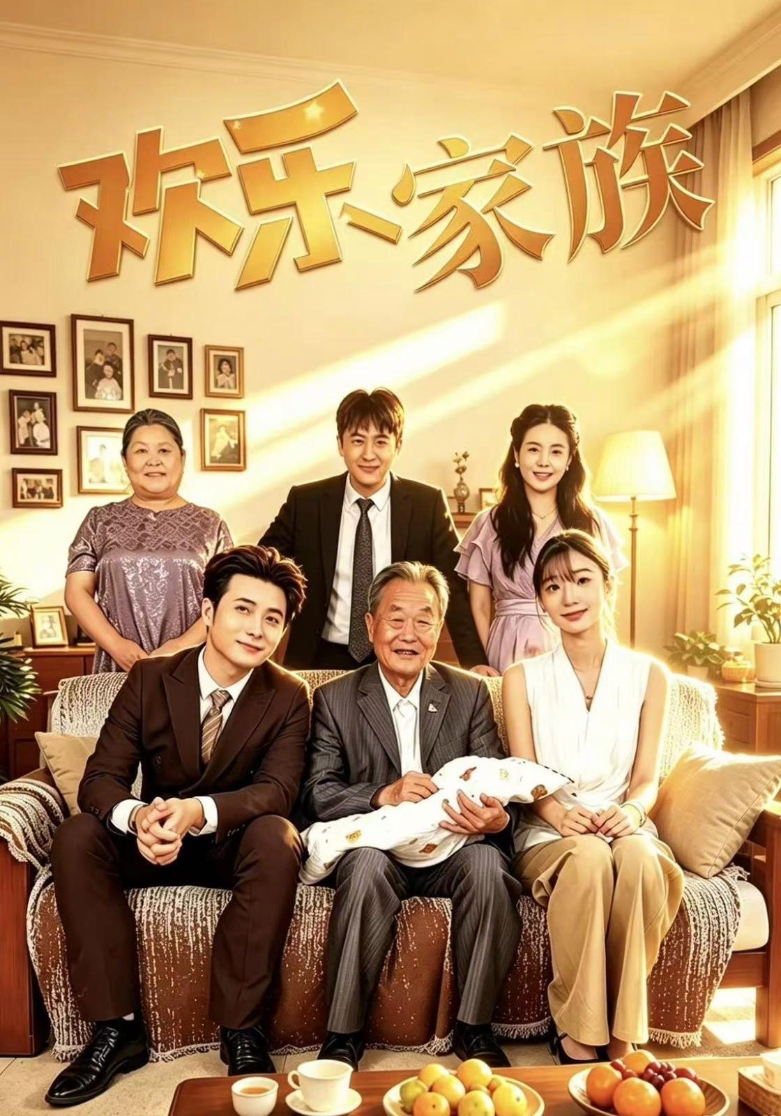 短剧《欢乐家族》海报