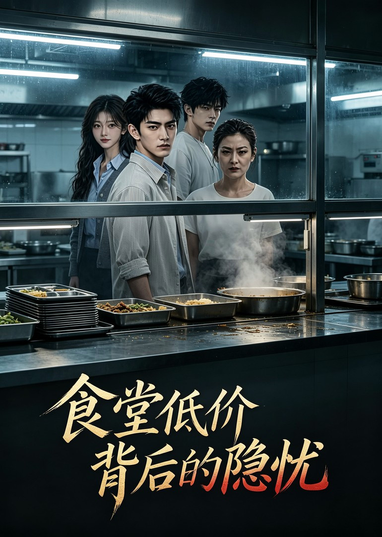 短剧《食堂低价背后的隐忧》海报