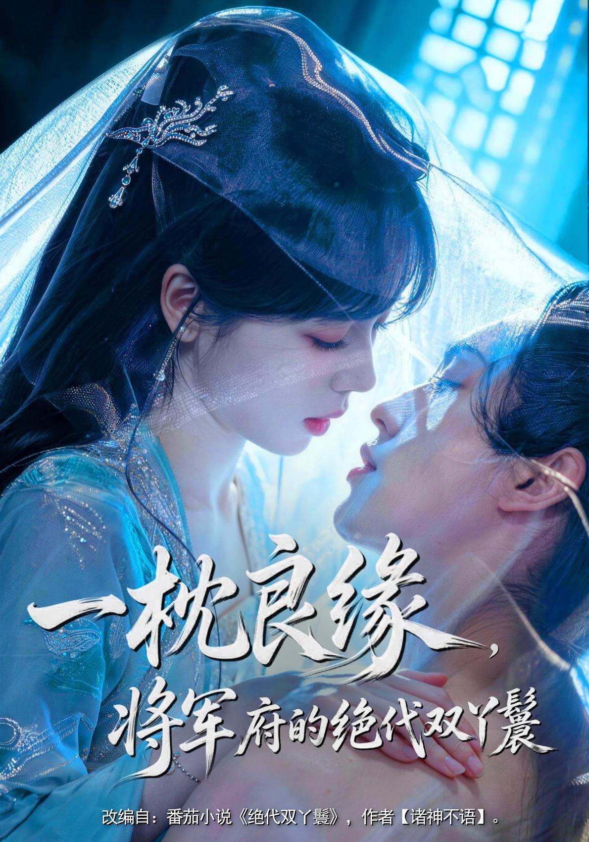 短剧《一枕良缘，将军府的绝代双丫鬟》海报