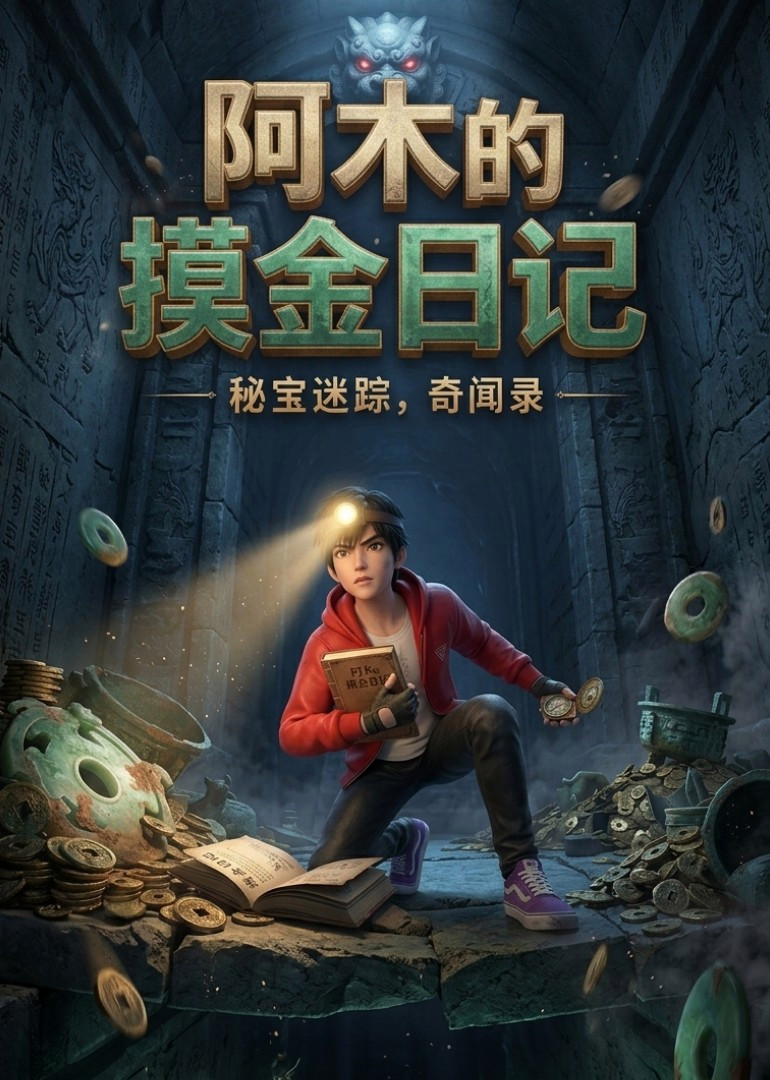 短剧《阿木的摸金日记》海报