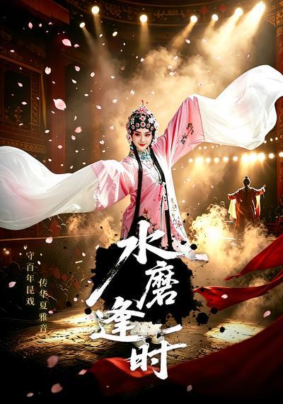 短剧《水磨逢时》海报