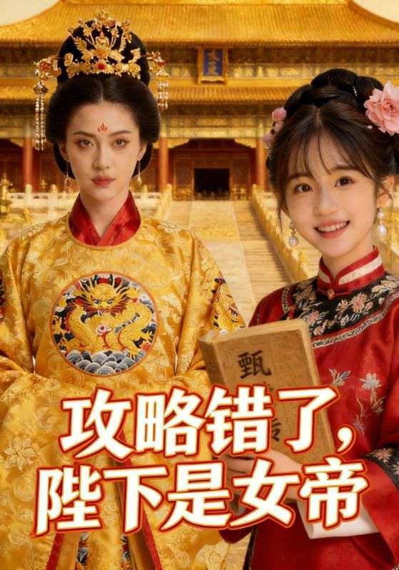 短剧《攻略错了，陛下是女帝》海报