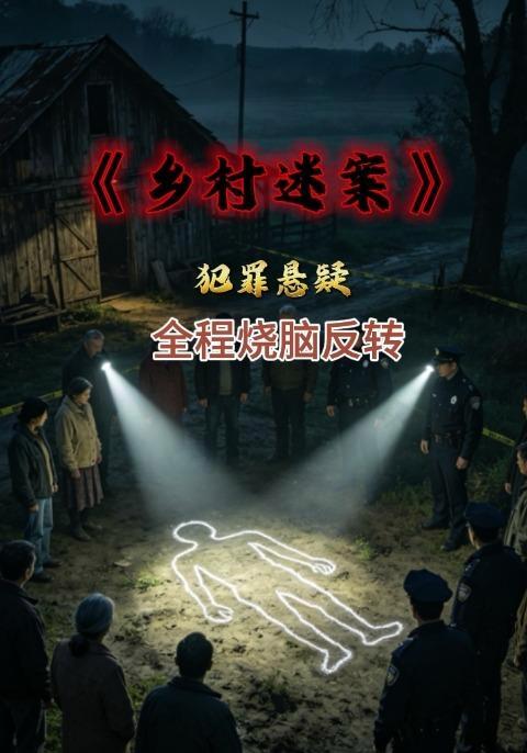 短剧《乡村迷案》海报